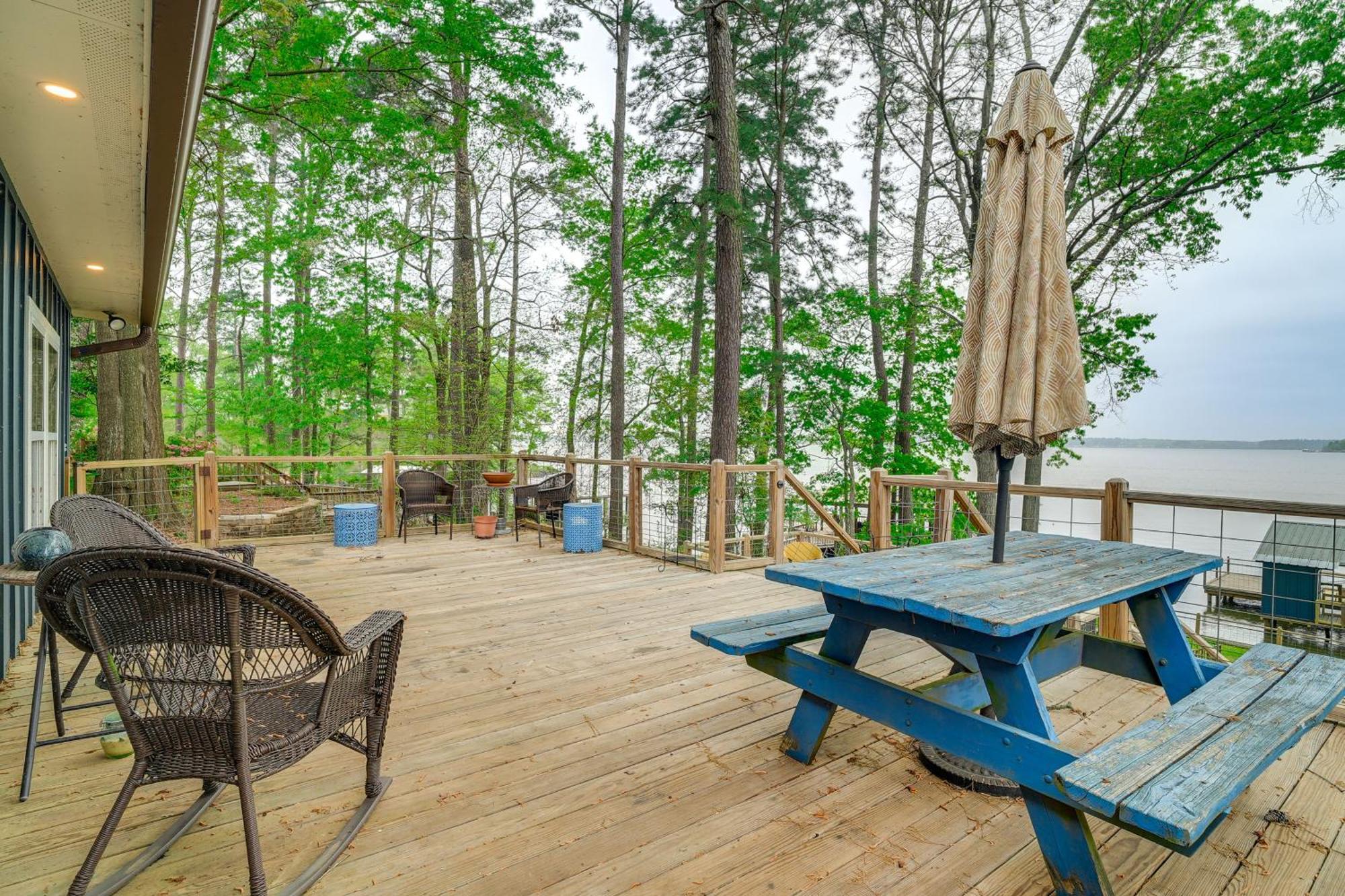 Waterfront House On Toledo Bend With Private Dock! Villa Alliance Exteriör bild